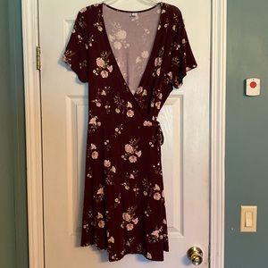 Old navy wrap dress. XL